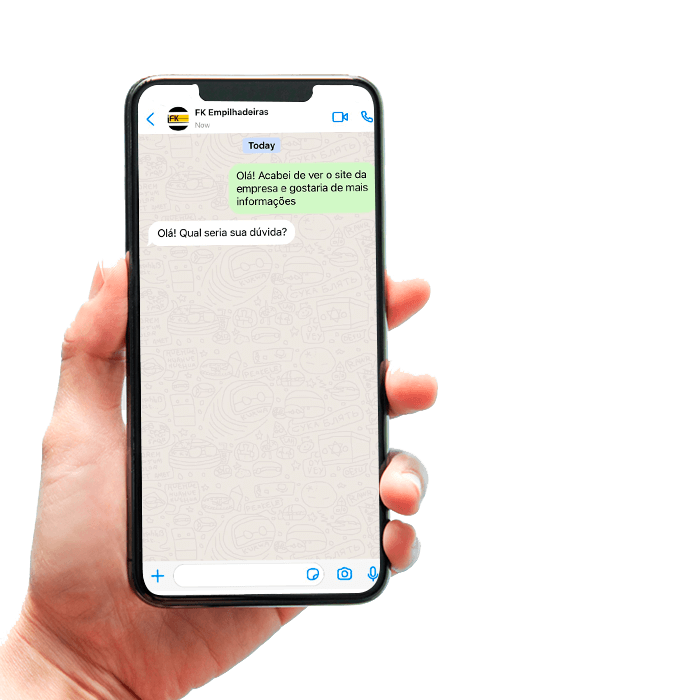 Conversa simbólica WhatsApp
